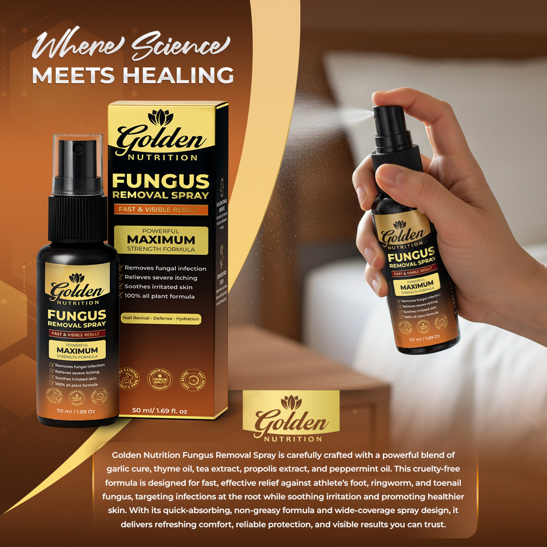 Golden Nutrition® Powerful Maximum Strength Fungus Removal Spray