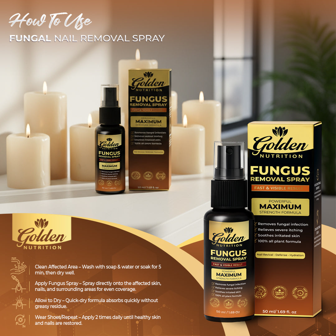 Golden Nutrition® Powerful Maximum Strength Fungus Removal Spray