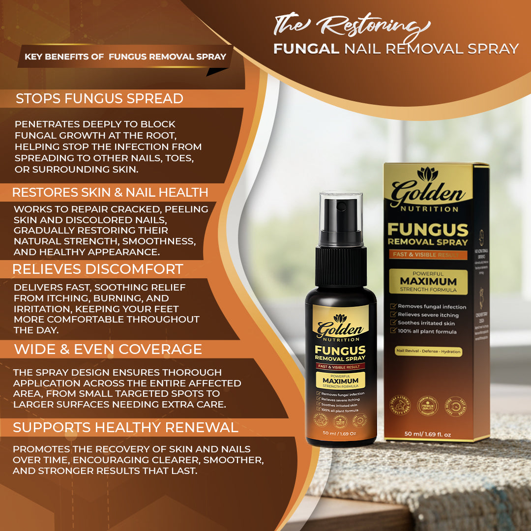 Golden Nutrition® Powerful Maximum Strength Fungus Removal Spray