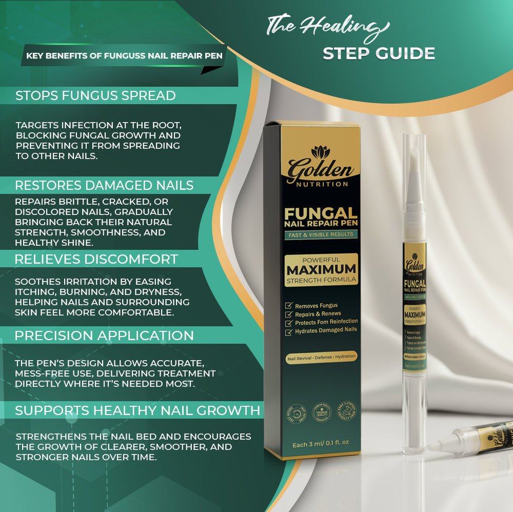 Golden Nutrition® Powerful Maximum Strength Fungal Nail Repair Pen