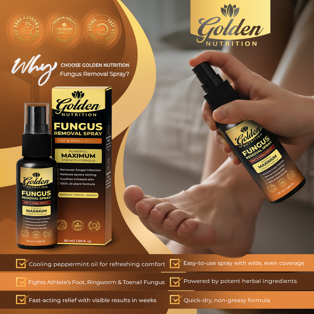Golden Nutrition® Powerful Maximum Strength Fungus Removal Spray
