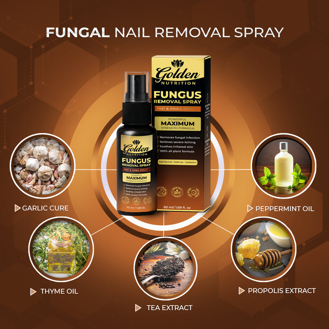 Golden Nutrition® Powerful Maximum Strength Fungus Removal Spray