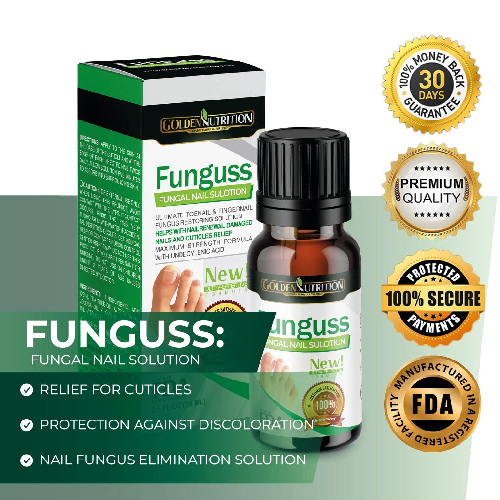 FUNGUSS - Maximum Strength Treatment (25% Undecylenic Acid)