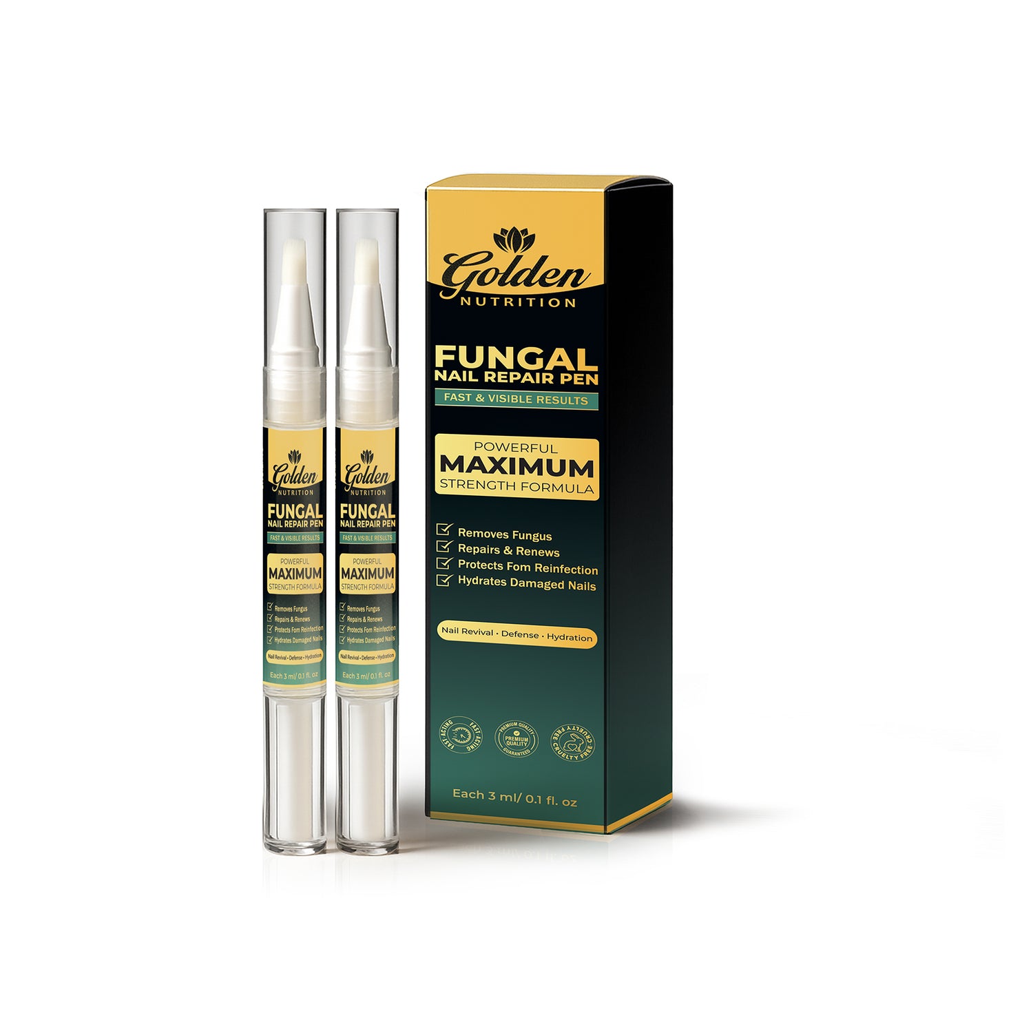 Golden Nutrition® Powerful Maximum Strength Fungal Nail Repair Pen