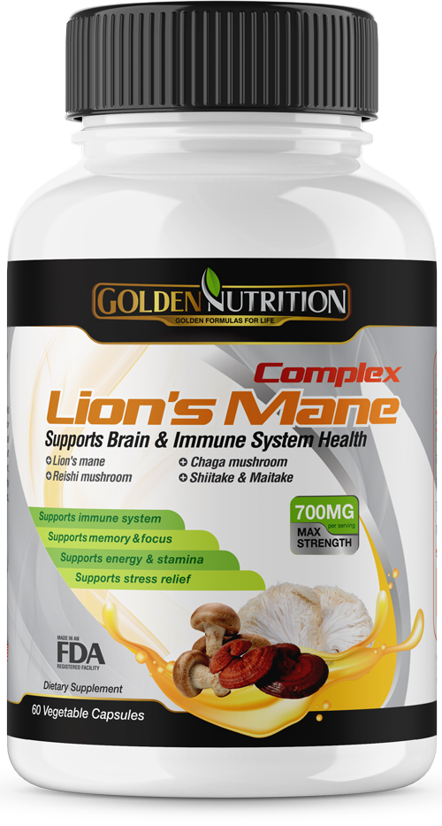 Lion’s Mane Complex – Golden Nutrition™